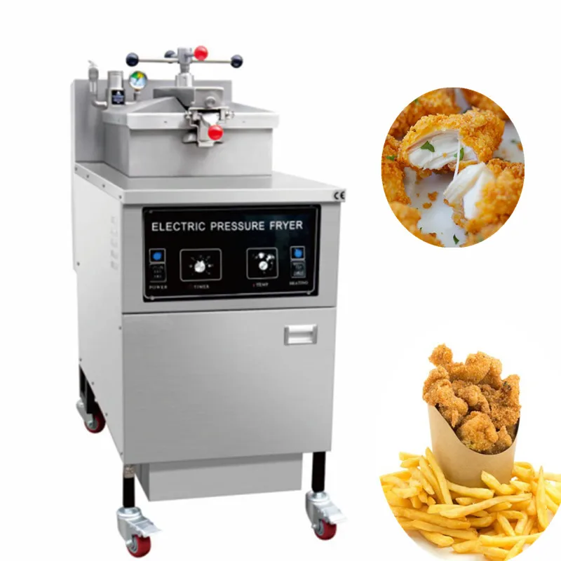 Restaurant Equipment Stainless Steel Chicken Cutlet Frying Machine Chips Fryer Machine for Frying Potato