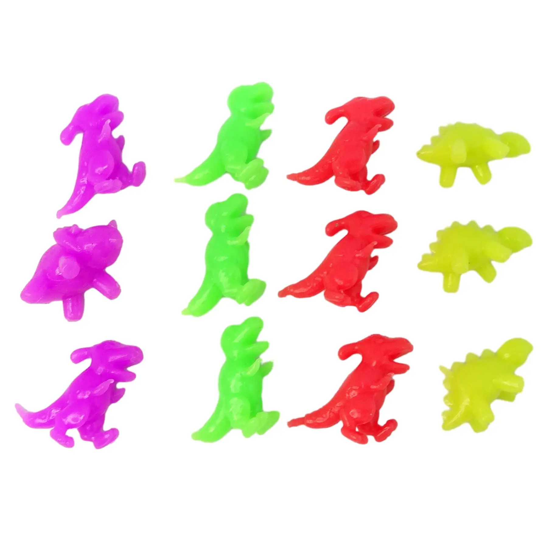 Multi-Color Cute Stretchy Sticky Dinosaur Toy Elastic Squeeze Animals Sticky Stretchy Toy