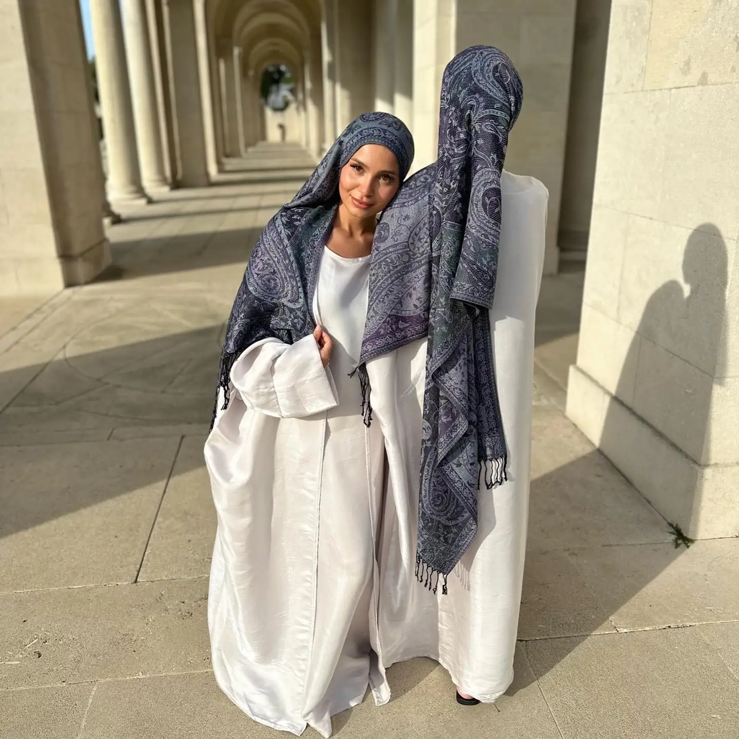Pashmina Knitting Pattern Printed Horse Pashmina Scarf Velvet Pashminas With Sequins Double Sided With Tessals Hijab
