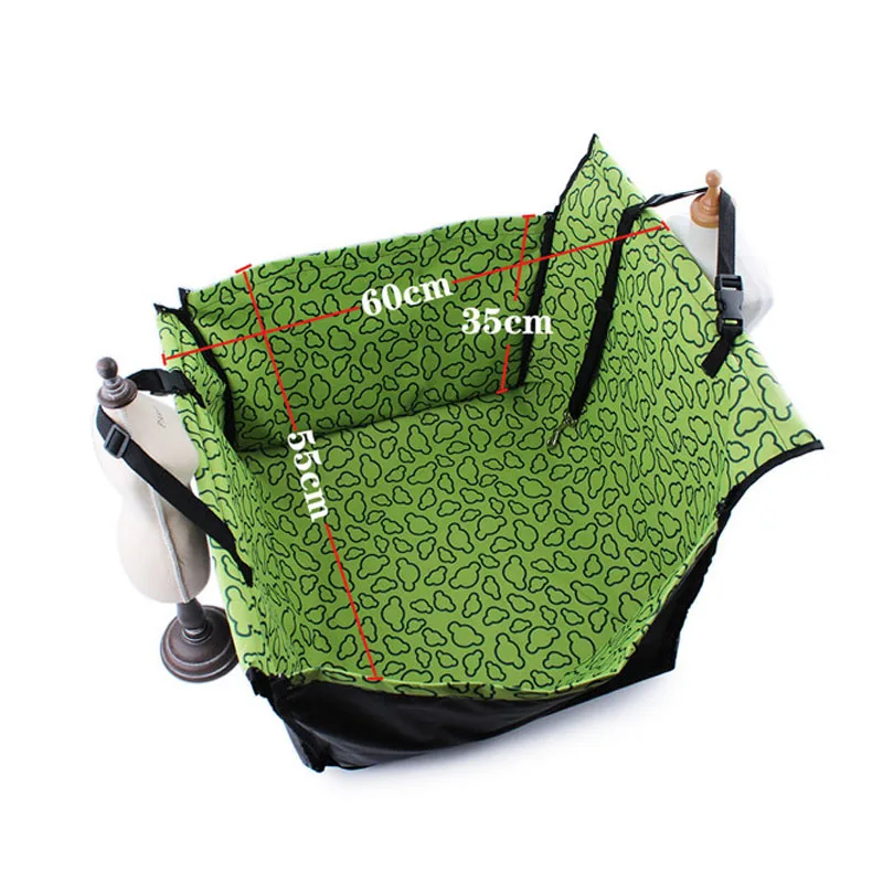 Водонепроницаемые автомобильные коврики для питомцев, устойчивые к укусам автомобильные задние одноместные Оксфордские тканевые двухслойные автомобильные подушки для собак