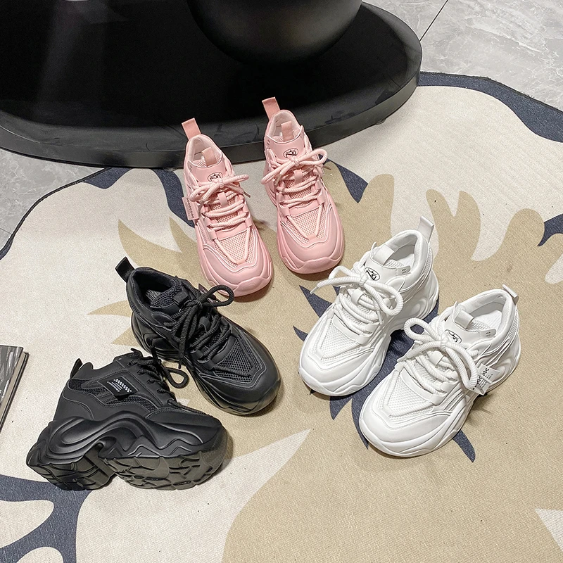 Dropshipping Custom Logo Wedges Heels Height Increasing Shoes for Ladies Fashion Trend Designer Shoes Women