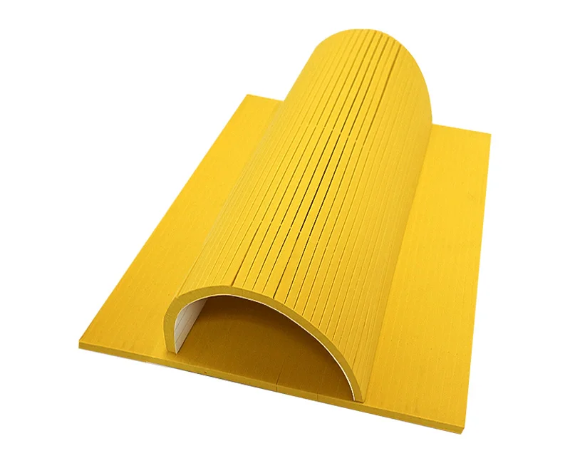 Yellow 60 Degrees High Ejection Rubber with 12mm thickness Manufacturers Factory 380*300mm