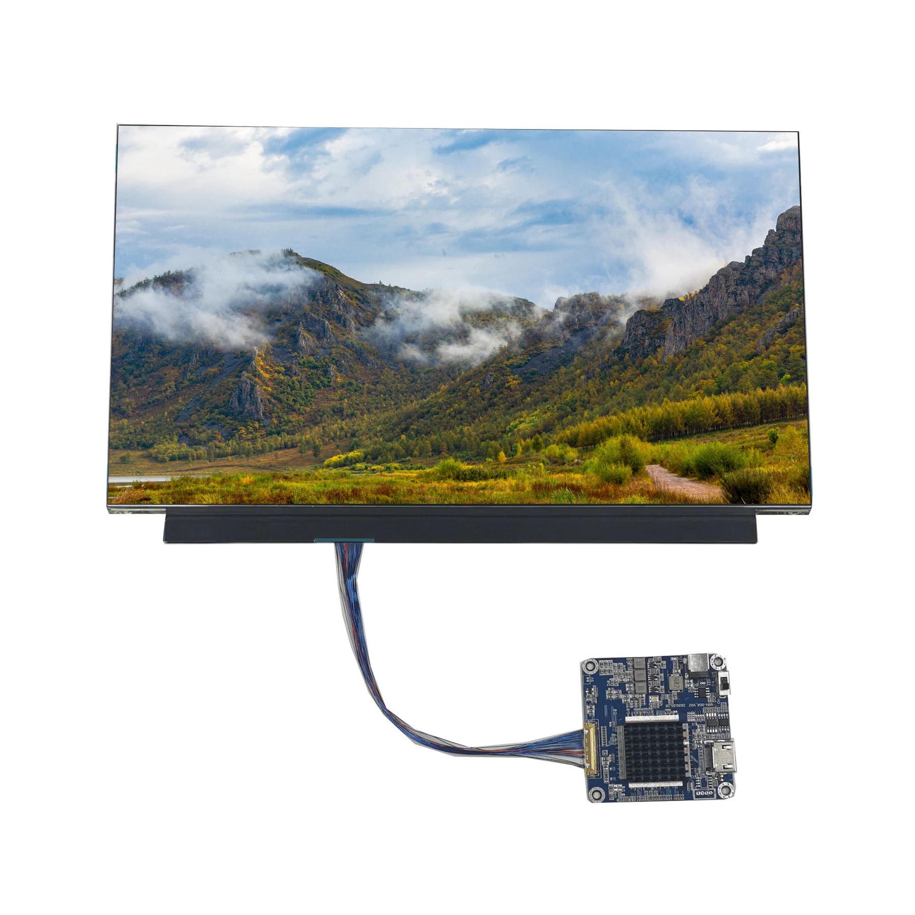 High contrast ratio sunlight readable Amoled display UHD 3840x2160 4K 15.6 inch oled monitor oled panel display module