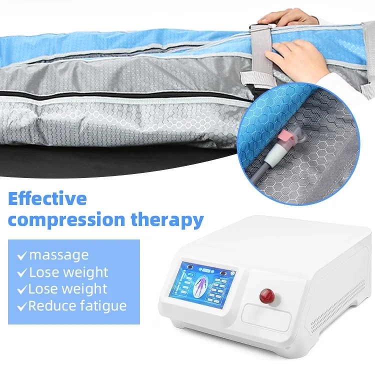 Professional equipment portable pressotherapy machine foot air pressure leg massager pressotherapy drainage