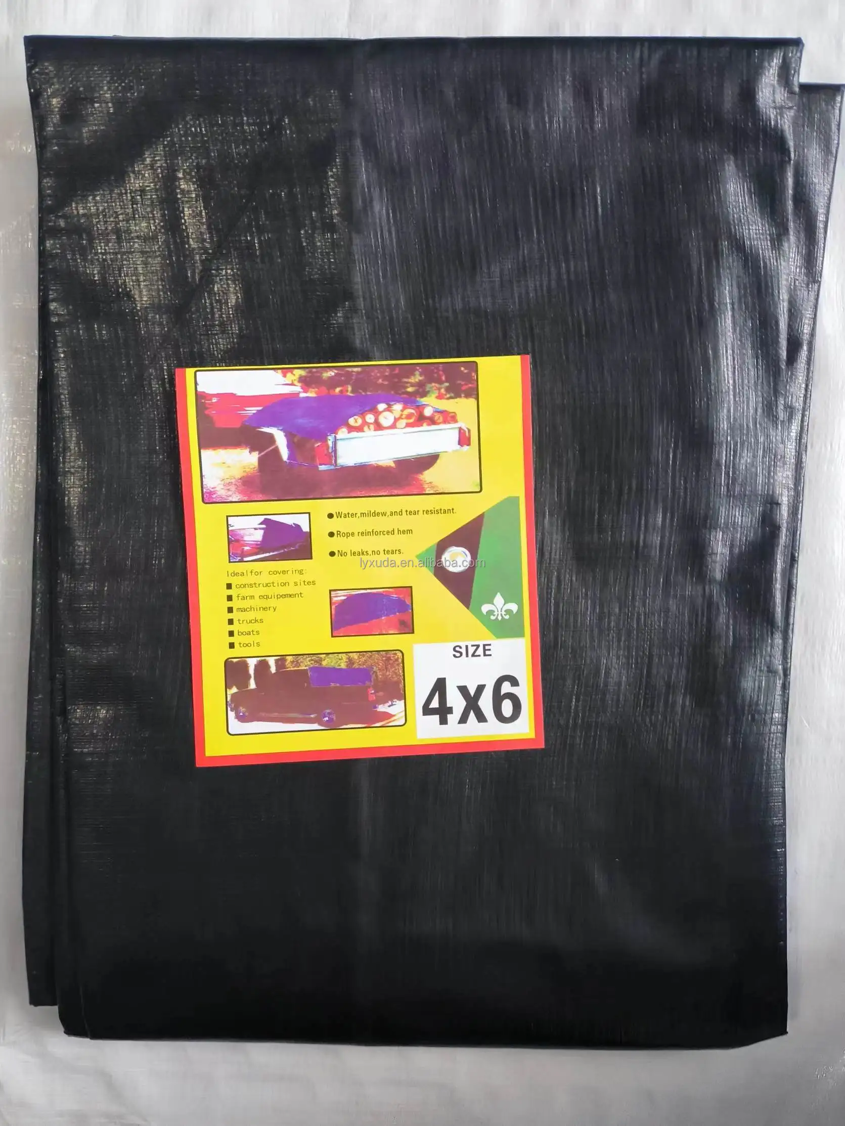 PE Tarpaulin Industrial Multi Purpose Moisture Proof SunProof Waterproof