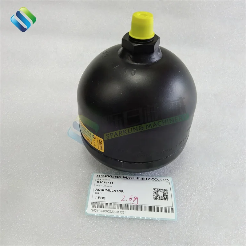 SKGM K1014741 DL160 DL220-3 Excavator Spare Parts Accumulator K1014741