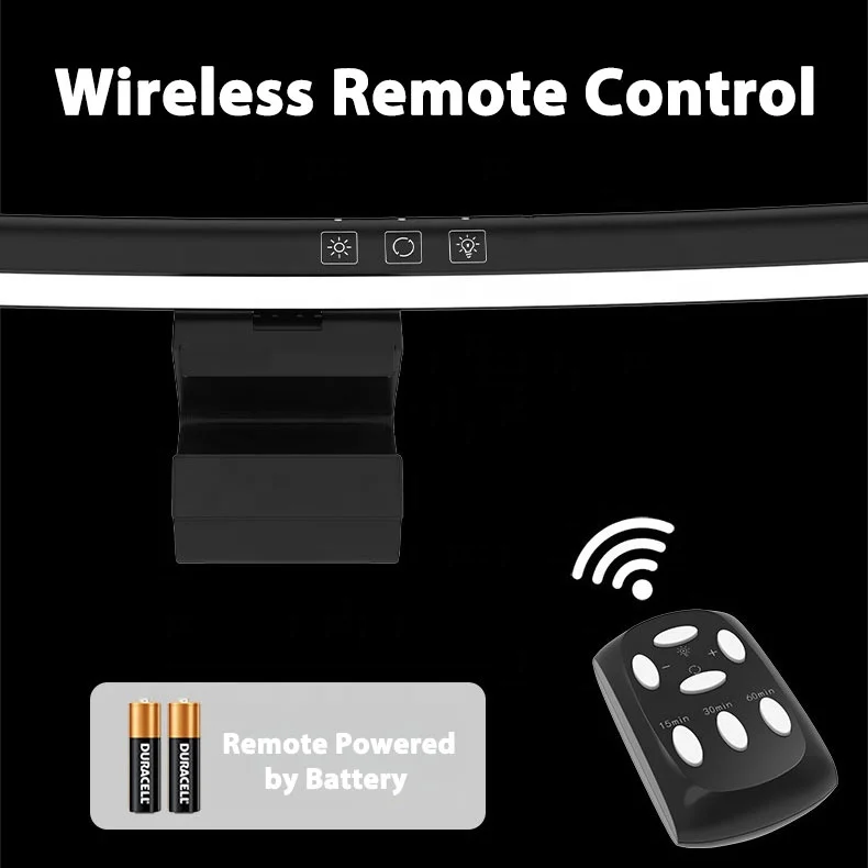 New Remote and Touch Control Pc Gaming Accessories Smart Screen Mount Luces Para Monitor Light bar with Wireless