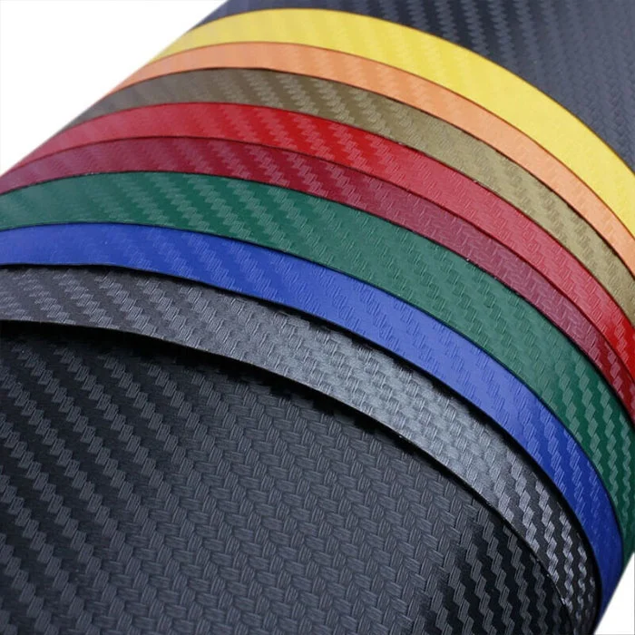 China factory supplier Waterproof PVC car wrap carbon fiber vinyl carbon fiber vinyl wrap for cars vinyl car hood wrap