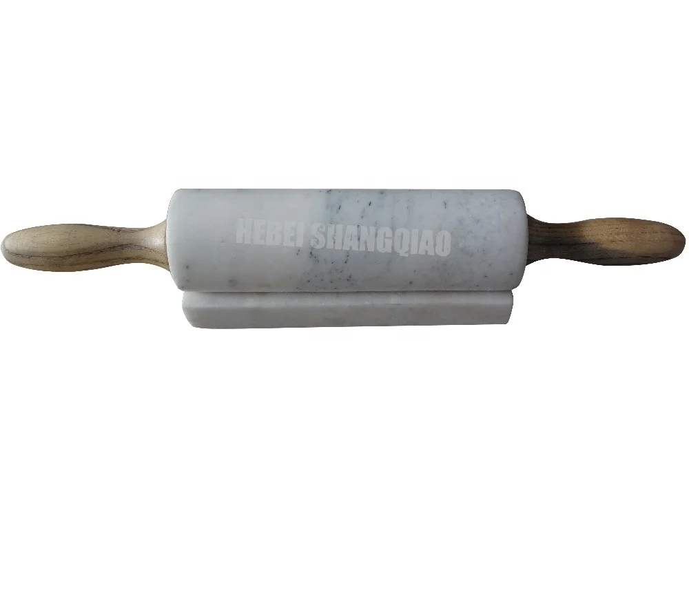 Высококачественная Скалка из белого мрамора