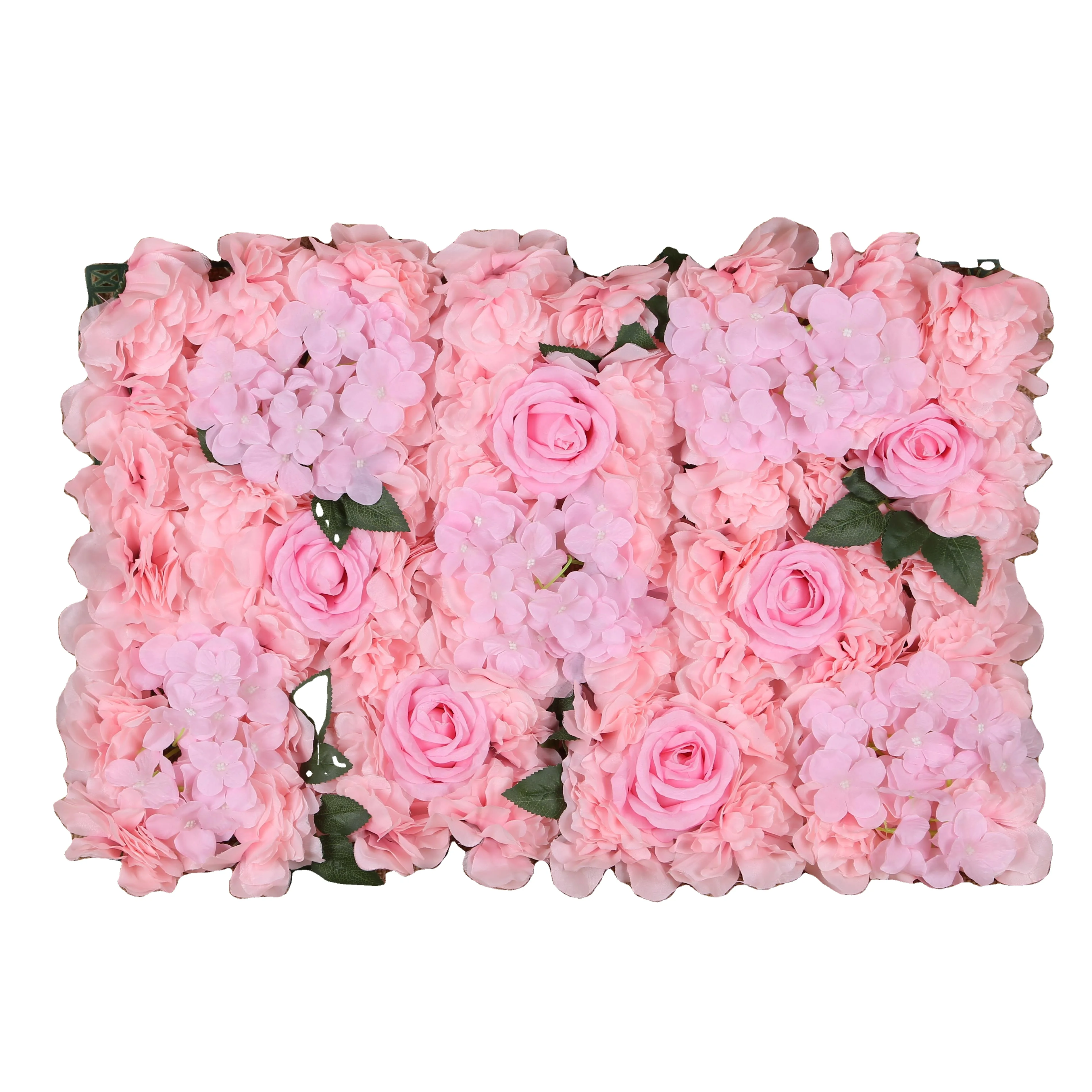 Artificial Plants Event Flower Wall Curtain Backdrop Luxury Silk Rose 3d Roll Up Backdrop Wedding Decor Flowerwall