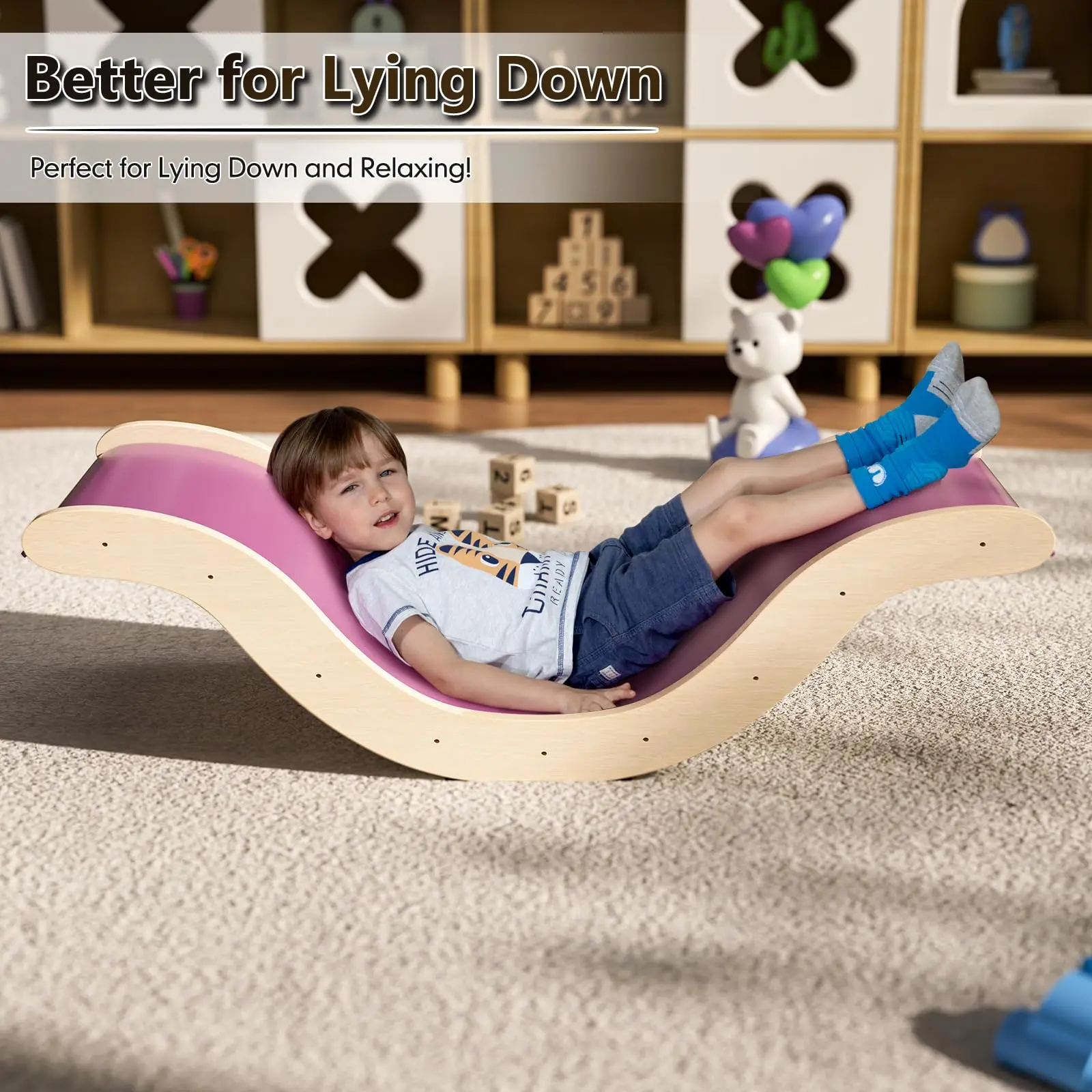 Montessori Kids Playground Indoor Climbing Wall Set Wooden Piklers Triangle Set Children Climbing Frame