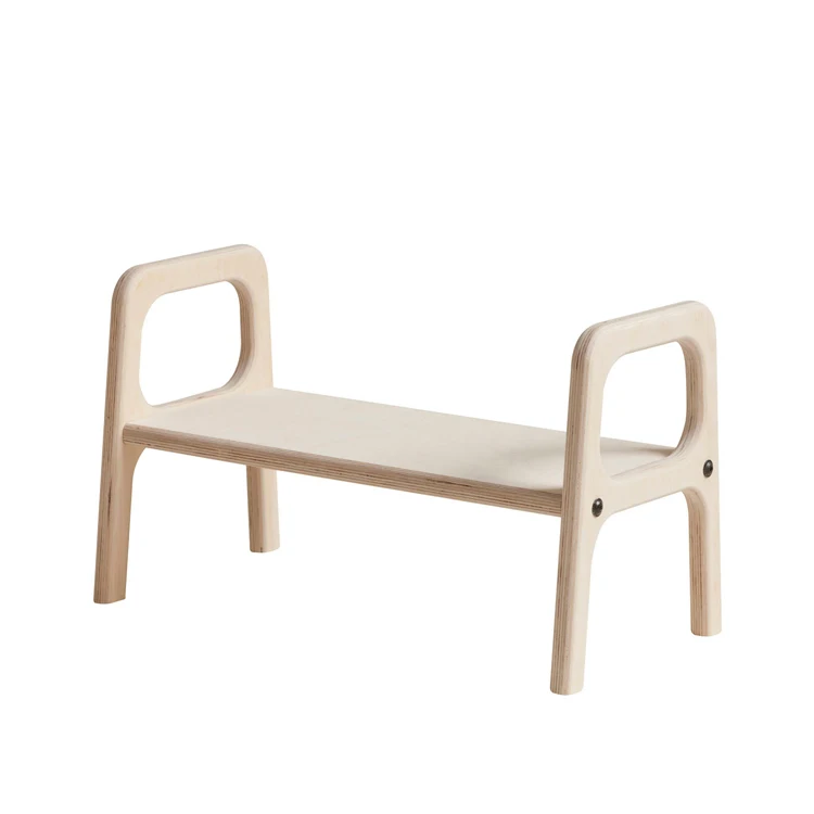 
Montessori Wooden Furniture modern children multifonction kids stools chair wood natural 