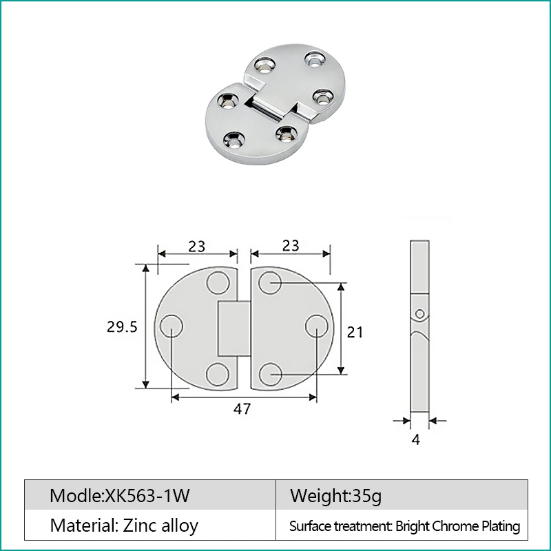 Cabinet door flap hidden hinge micron hinge furniture accessories