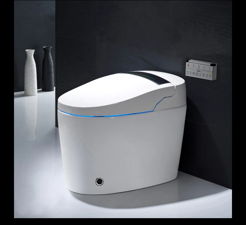 220v /110v Bathroom  Luxury Design Electronic Intelligent Toilet