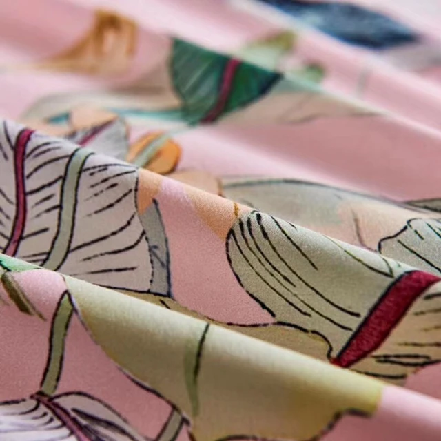 Wholesale OEM/ODM Custom textile seamless cotton fabric for bed sheets
