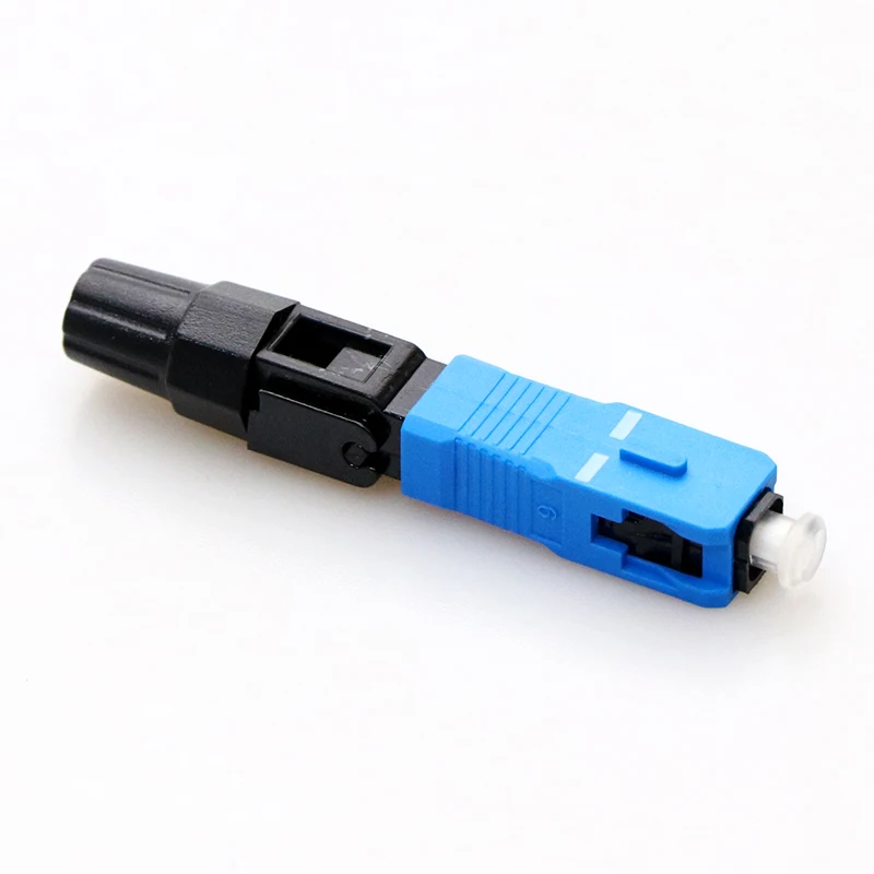FTTH SC/UPC optical fiber fast connector/Conector de fibra optica rapida
