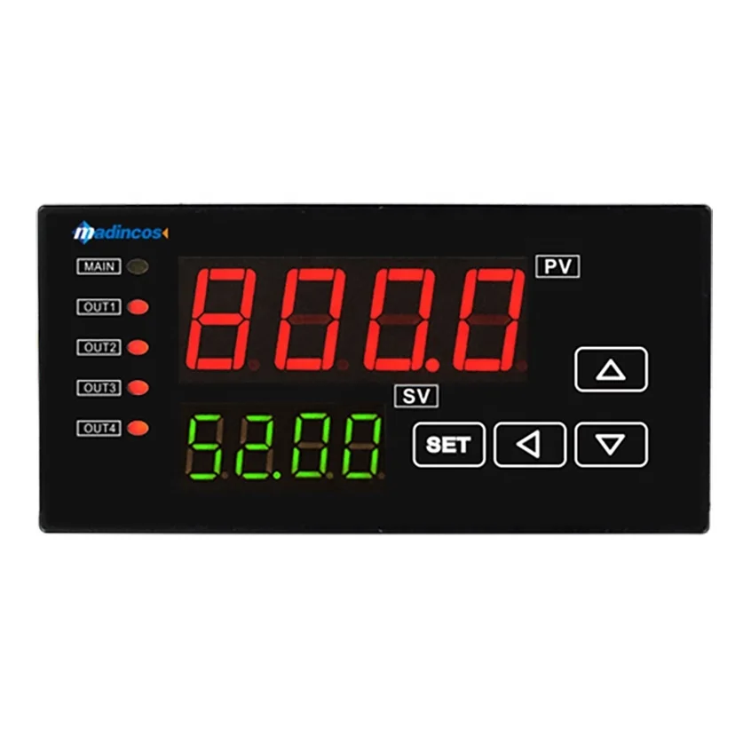  MPD520: 0.2% FS 4-значный 7-сегментный Dual 2 канала программируемый цифровой индикатор для процесса с дополнительным RS485 реле 4-20ma