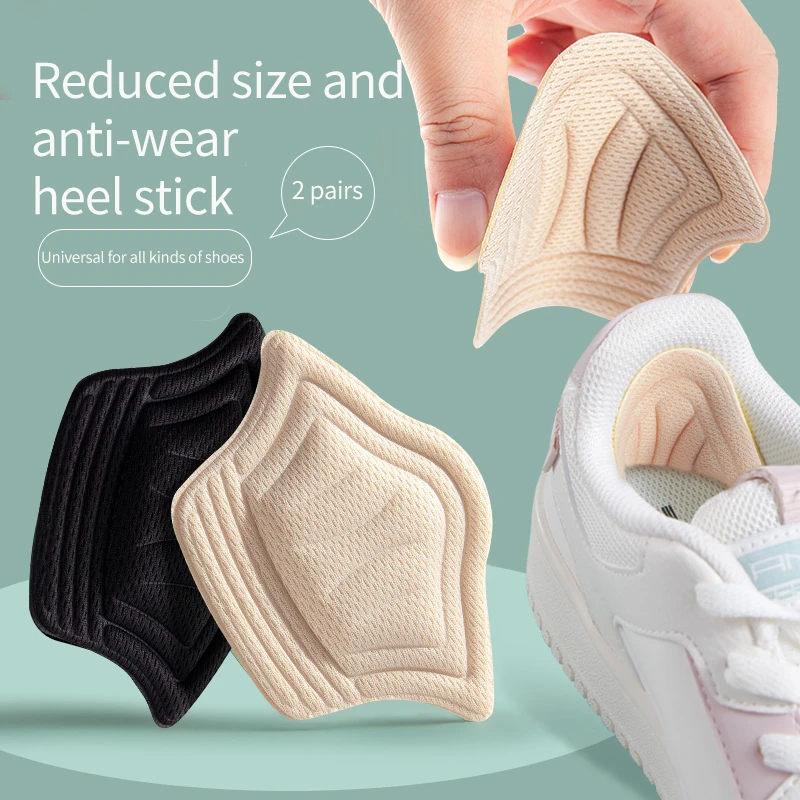 Anti-friction Foam Shoes Back Heel Protector Size Adjust Cushion Pads Anti-dropping Self-Adhesive Heel Shoes Back Sticker