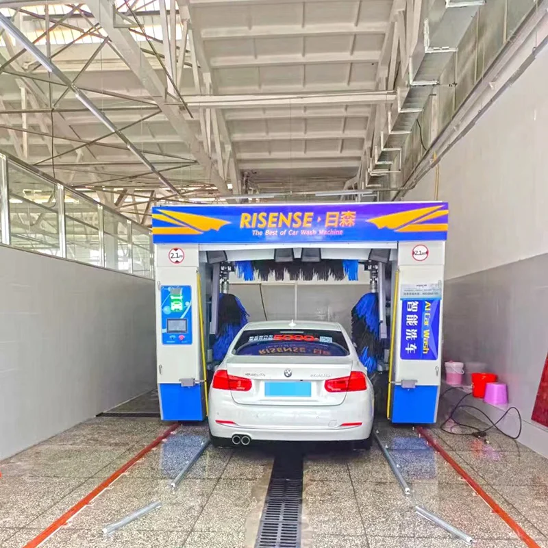 Swing Arm Type Balanced Structure Top Brush Automatic Rollover Car Washer