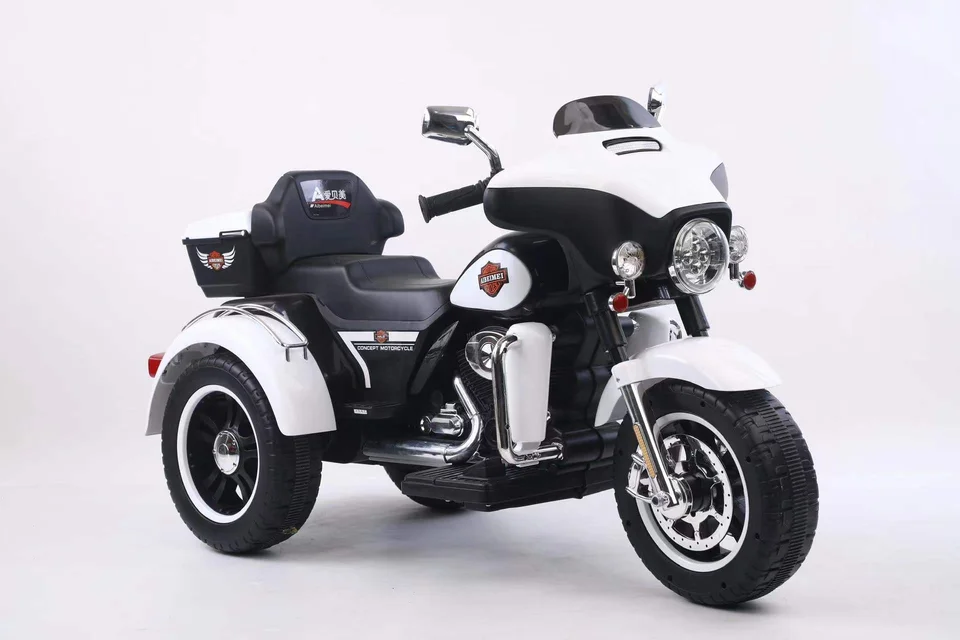 Factory Sale 12V Electric Motorcycle Toy for Children Baby Motorbike with LED Lights and MP3 Function for 2-10year old Children