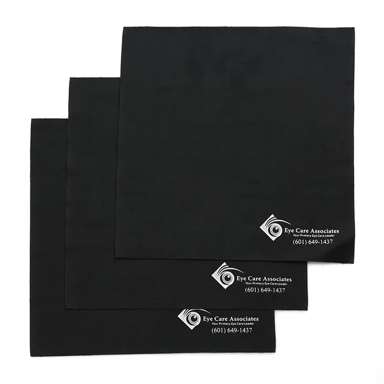 Personalized Microfiber Cleaning Cloths Custom Print Microfiber Glasses Cleaning Cloth Eyewear Cleaner