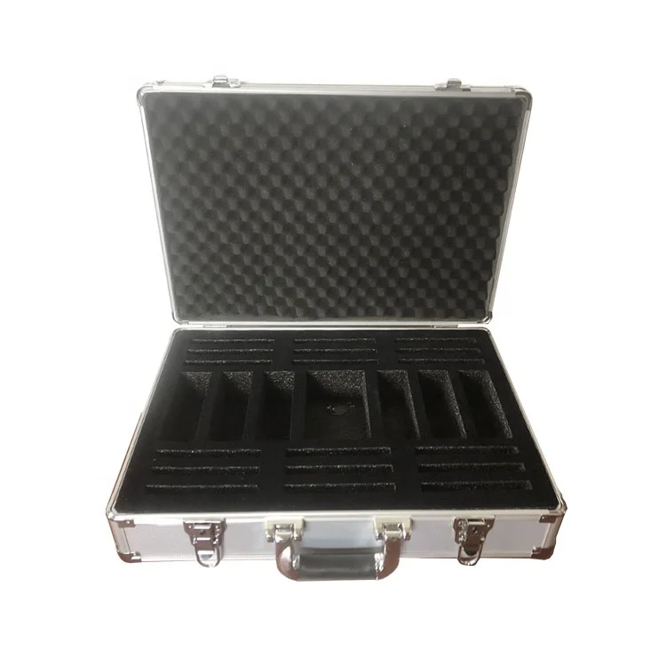 
Ningbo Factory design aluminum Carry Case with cut out foam insert 