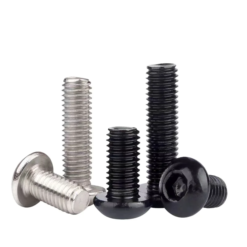 High Strength Half Round Head Hexagonal Bolt DIN/ISO 7380 Countersunk Bolt High Strength Bolts Full Thread Industrial Use