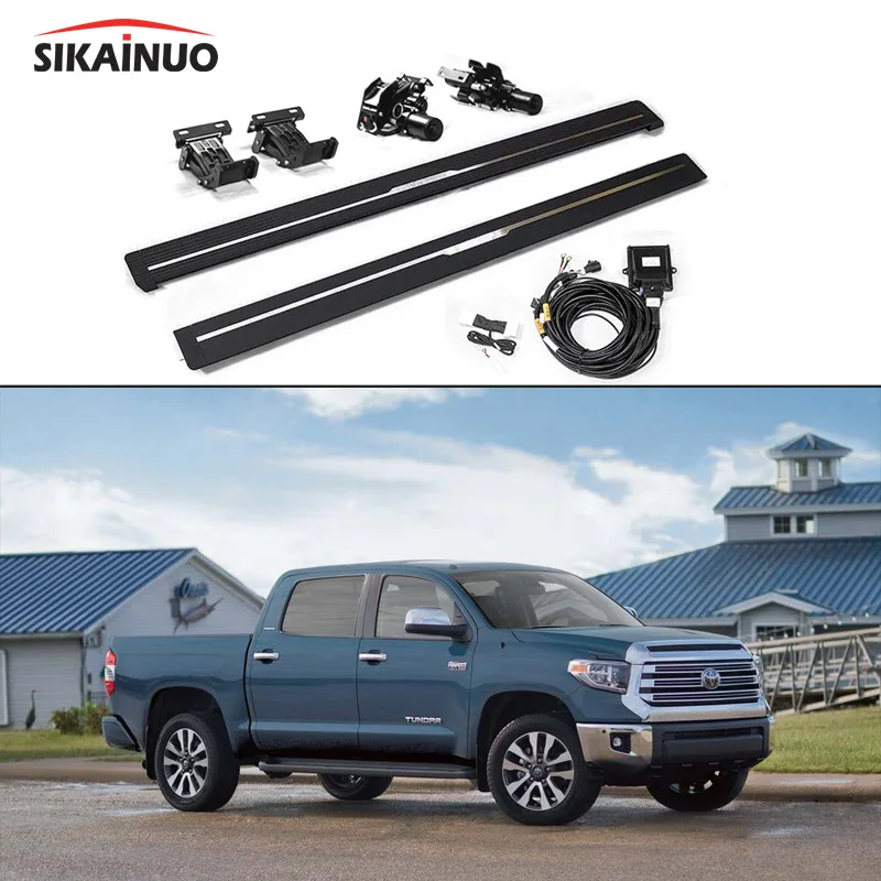 Двойная кабина стопы шаг Экипаж доска ноги Авто внешней Запчасти для Toyota Tundra