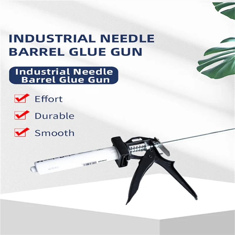 Small tube of silicone rubber aluminum tube glue gun