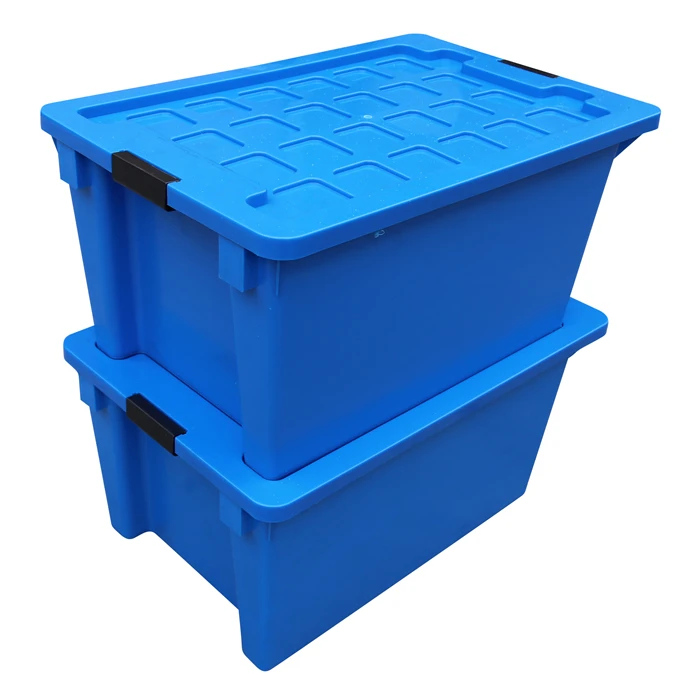 JOIN Plastic Shipping Box Warehouse Storage Tote Box Moving Solution Moving Box