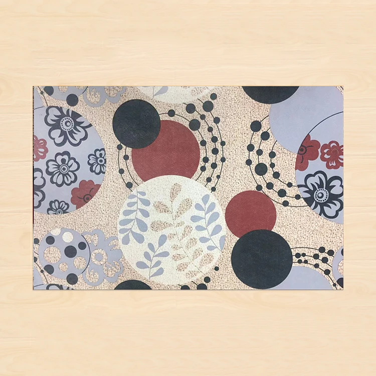 Kids Bedroom Bohemian Rug Oriental Boho Door Mat Bath Mats Bathroom Children Grey PVC Rugs