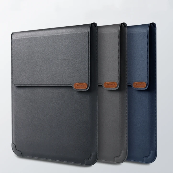 Nillkin Laptop Bag Sleeve for 13 14 Inch MacBook Notebook Expandable Storage Two Adjustable Angles Ultra-Slim Laptop Case