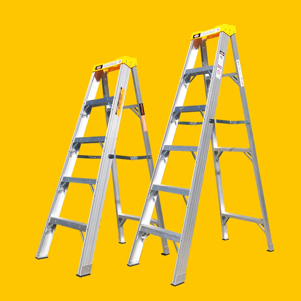 Factory Supply 3/4/5/6/7/8 steps Heavy Duty Load Household Folding Step Aluminium Ladder