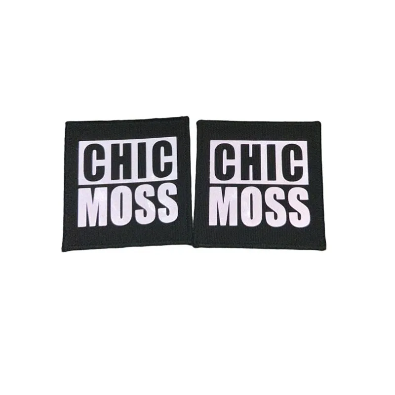 Custom Oxford Reflective Patches for Apparel