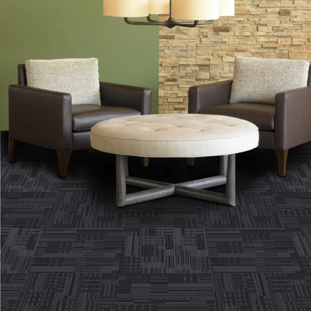 Best Quality China Manufacturer Office Commercial Carpet Tiles Soundproof Nylon