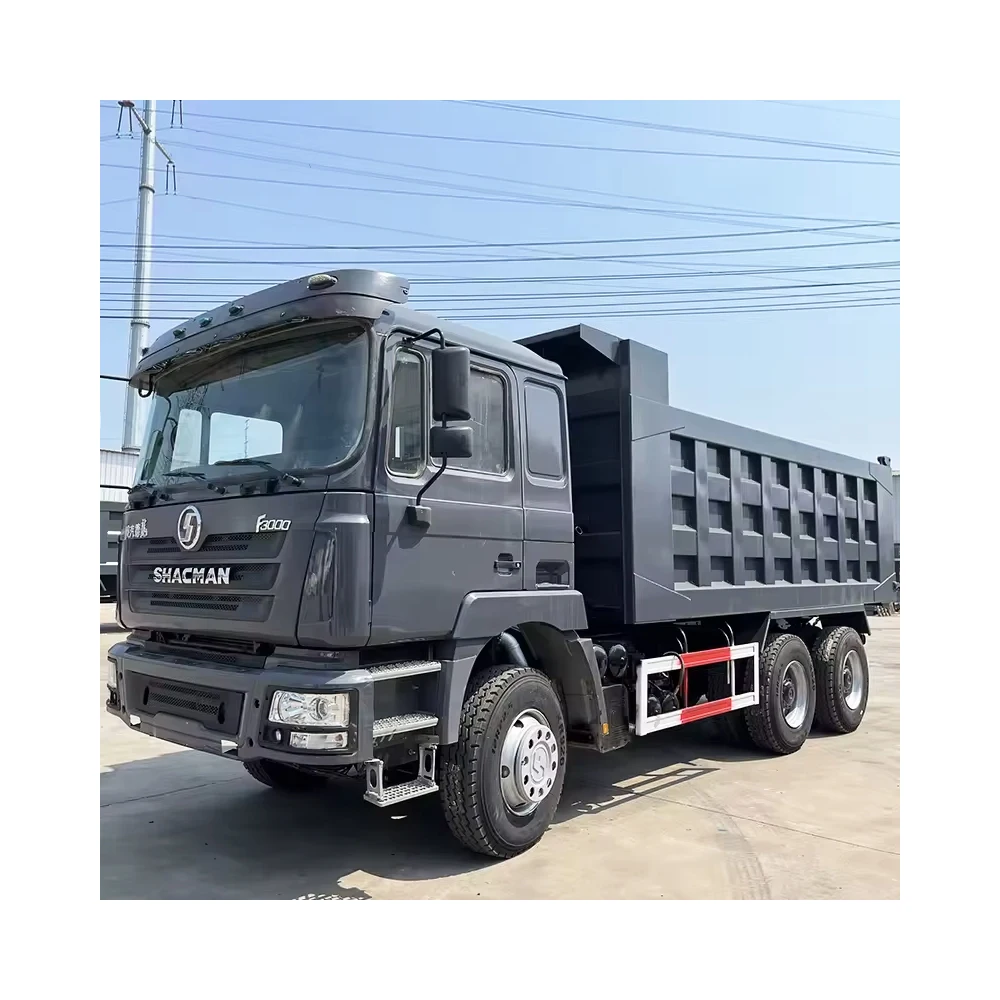 Good Cheap Used Shacman F3000 Tipper Dump Truck 380HP/430HP 6*4 10Tires Euro2 Diesel Delong Dump Truck For Mining