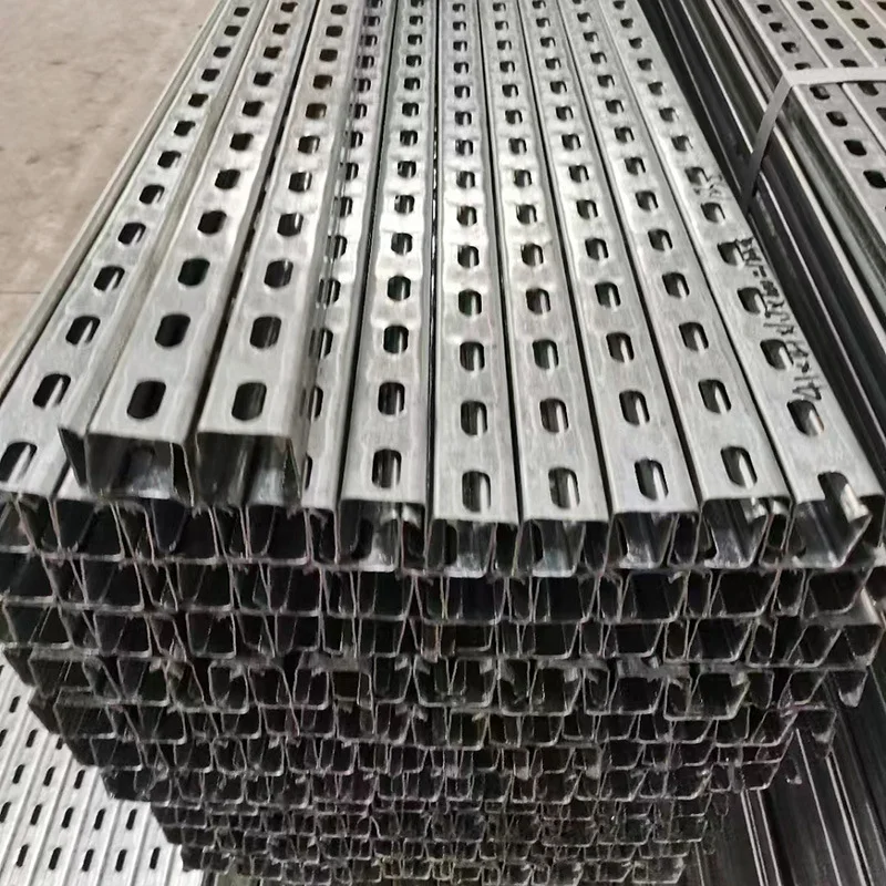 C shape photovoltaic support bracket Precision Bending Welding Stamping Sheet Metal parts for photovoltaic support assembly