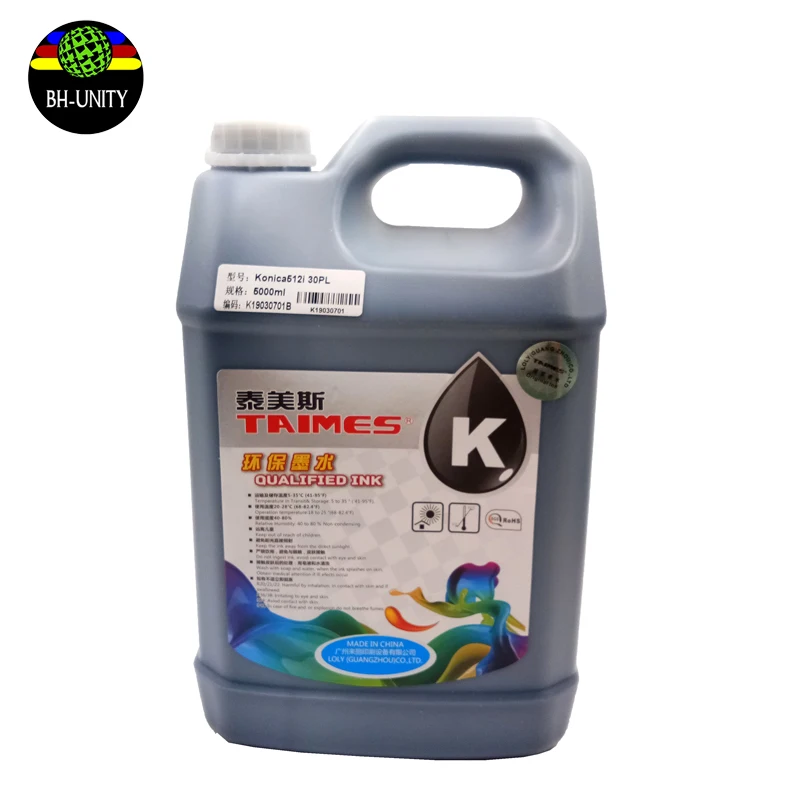  Сольвентные чернила taimes для Konica 512/512i/1024/1024i печатающая головка Allwin/Liyu/Taims эко-сольвентный
