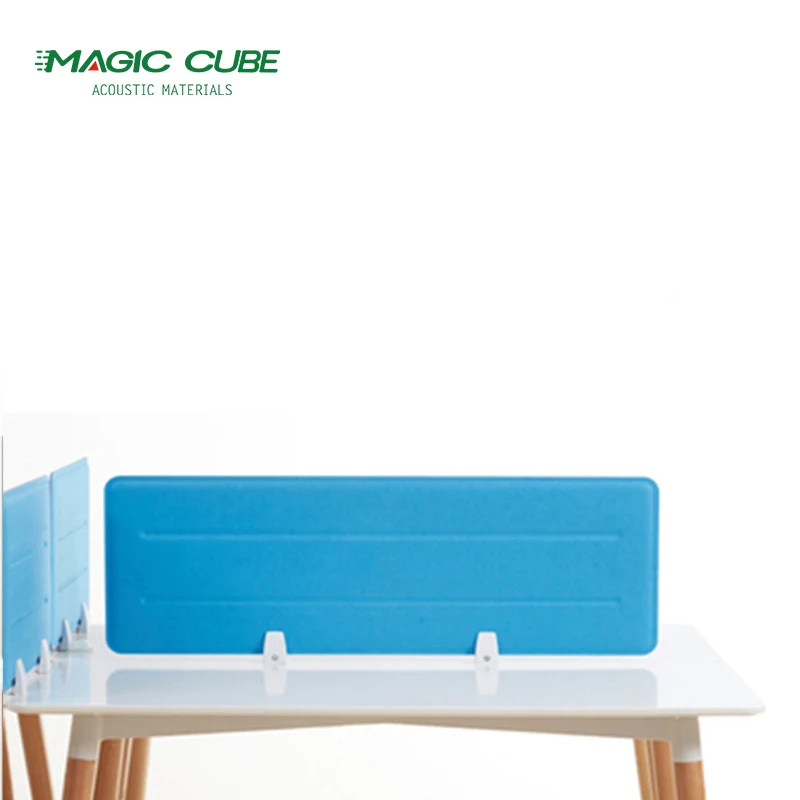 100% Recyclable Polyester Fiber  Pet Acoustic desk panel sounds office pet desk divider