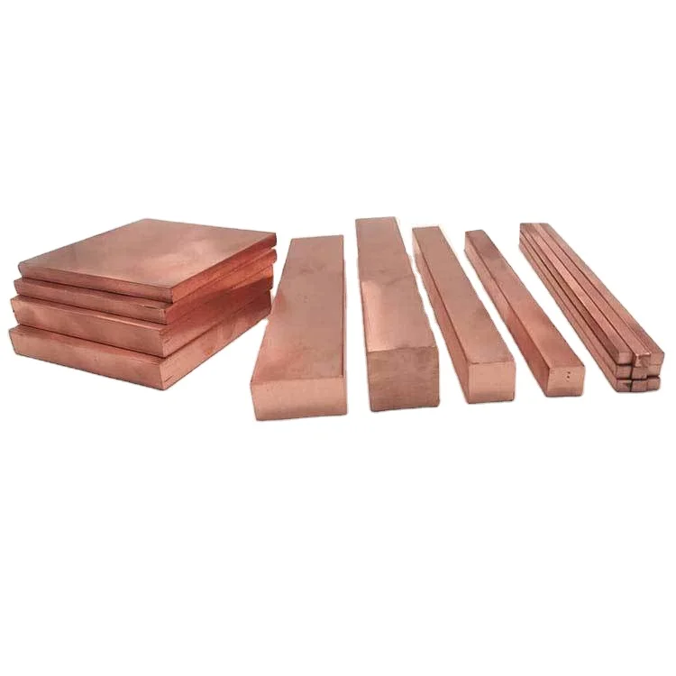 Chinese manufacturer Pure Red Round C1011 C1020 C1100 T2 ETP Copper Bar / Rod