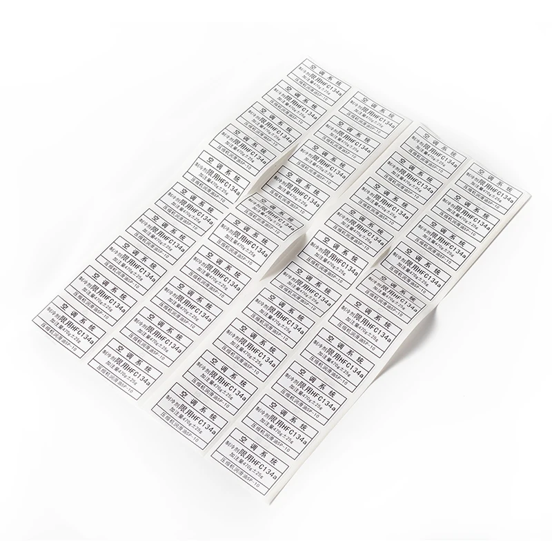 Custom heatproof  Electronic Product Sticker Printing label electronic label LED computer parts electronics stickers