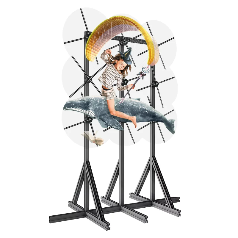 Technology Products Holographic Led Fan 3d Fan Led Hologram Fan 3d Light 3d Hologram
