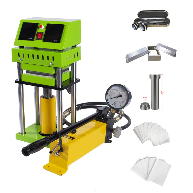 Press Daul Heating Plates 4 x 7 Filter Bag Wax Tool