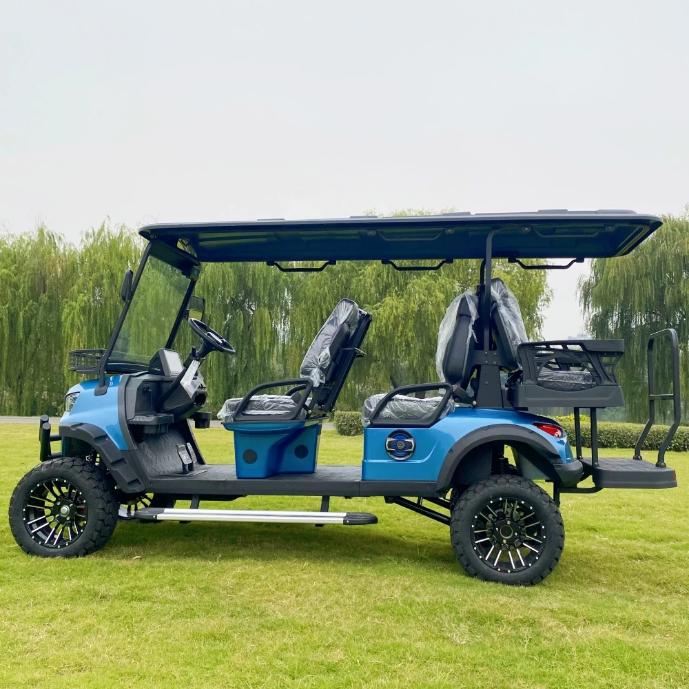 Wholesale Brand New 4 Wheel Golf Cart Utility Vehicle 6 Seater Electric Club Car Golf Carts