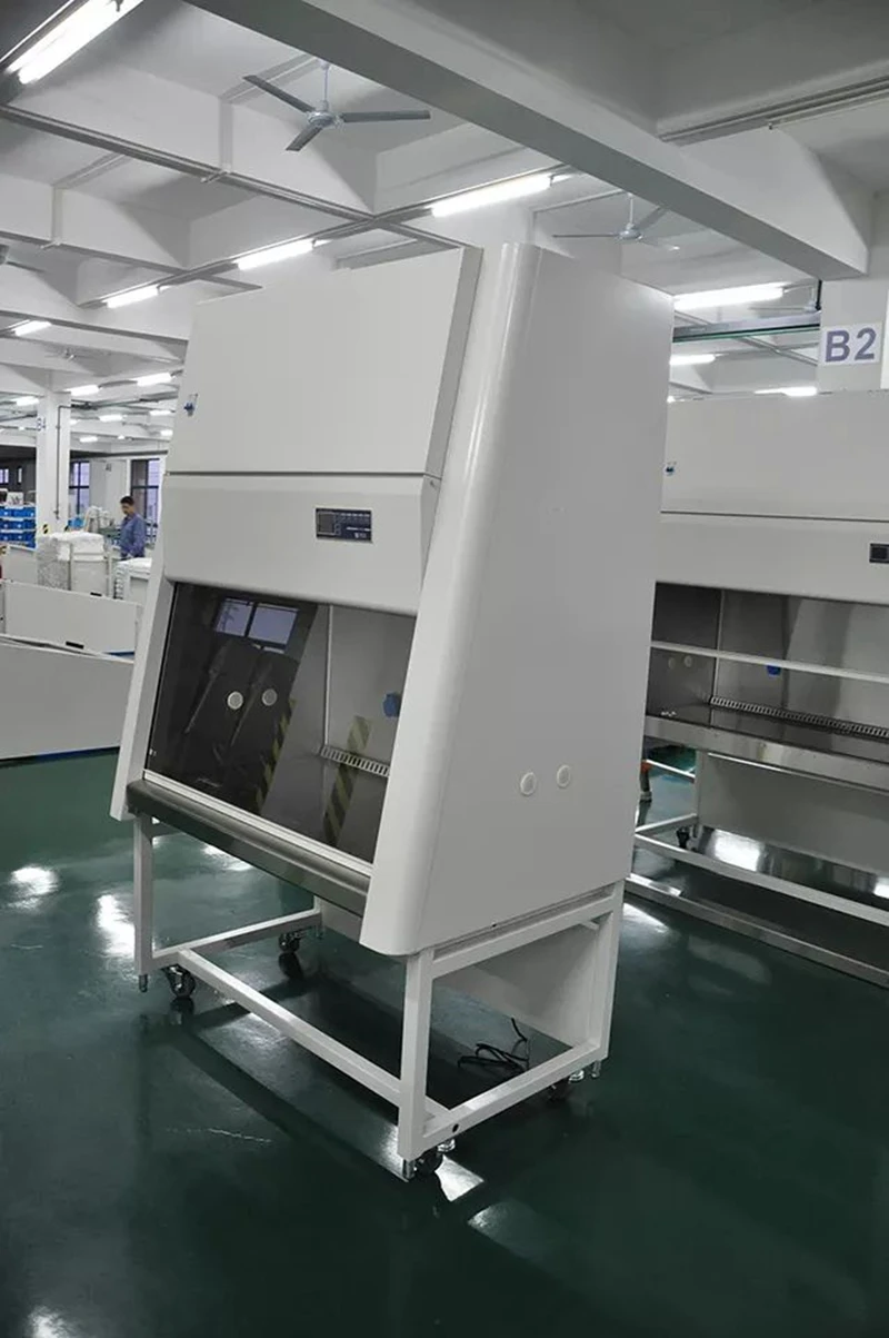 China Class II Vertical Laminar Air Flow Biosafety Cabinet Metal Laboratory Biological Safety Cabinet School Pharmacy Laboratory