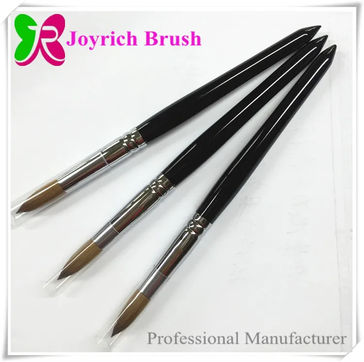 100% kolinsky acrylic nail brush manufacturer supplies nail art beauty