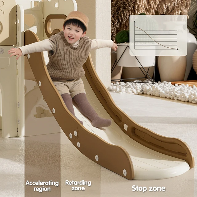Kids Slide Swing Baby Sliding Toys Custom Equipment Children Toddler Plastic Amusement Park