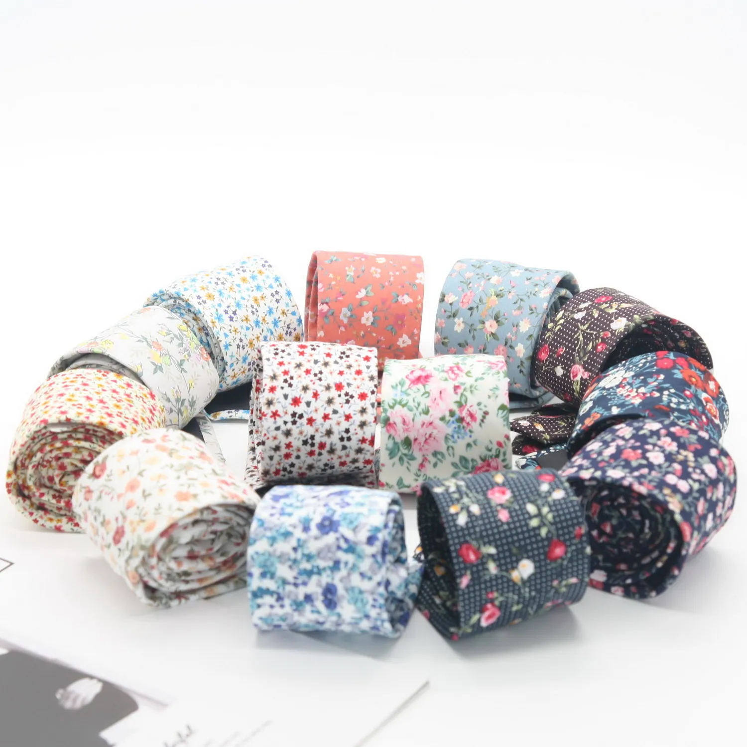 
C0505 Модные мужские или женские галстуки из натурального хлопка с принтом ткани, модные дизайнерские Галстуки для бизнеса, свадьбы, особых случаев 