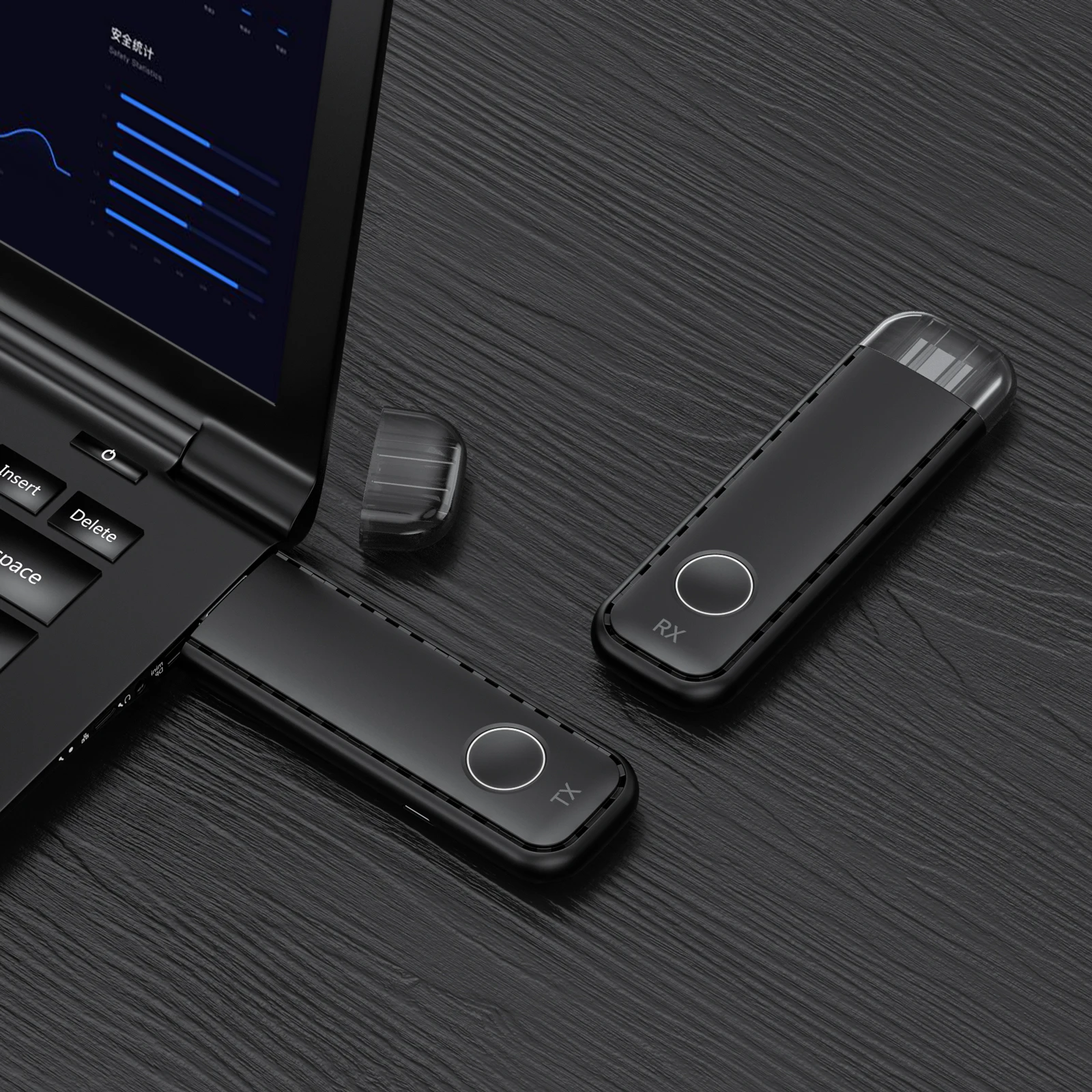 2023 Newly Portable Wireless TX/RX long distance transmission system HD audio and video for DVD Palyer Pc