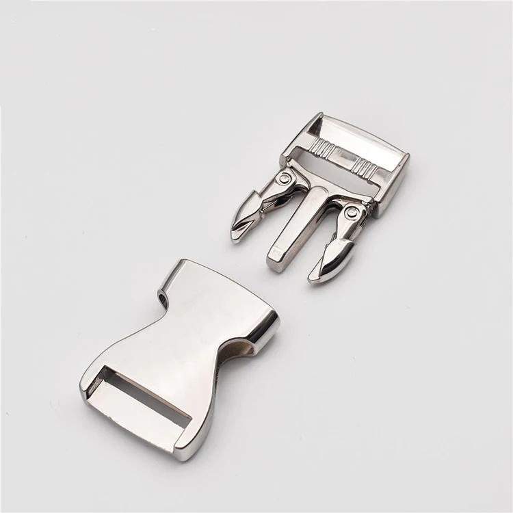 32mm schoolbag slider metal side release buckle accessories belt luggage alloy buckle for hand bags